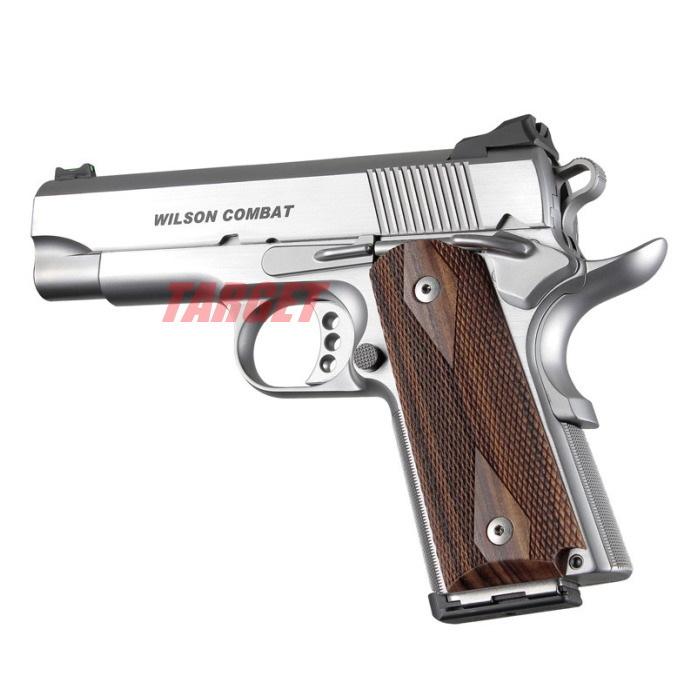 HOGUE 1911 コンパクト用 木製グリップ ダイヤチェッカー パネル パー