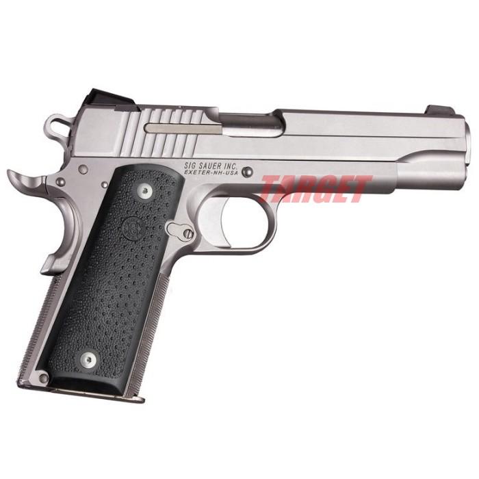 ☆ HOGUE 1911シリーズ用 ラバーグリップ コブルストーン パームス