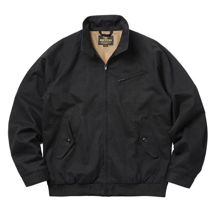 Houston ミリタリージャケット 黒刺繍入り 50%OFF】HOUSTON 刺繍入り ジャケット U.S.ARMY（ヒューストン 秋冬服