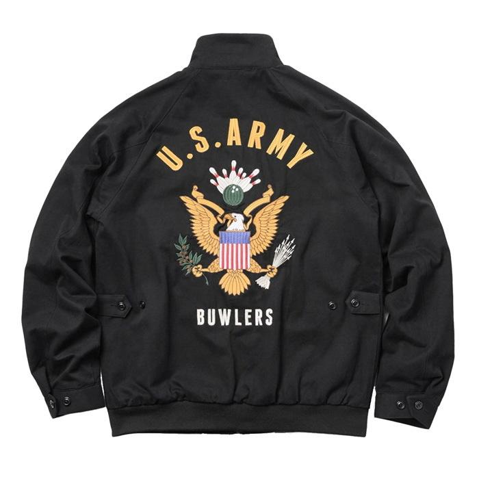 50%OFF】HOUSTON 刺繍入り ジャケット U.S.ARMY（ヒューストン 秋冬服