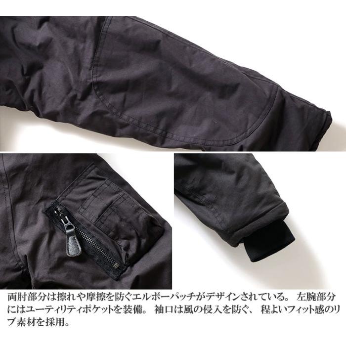 HOUSTON ☆【20%OFF】HOUSTON N/C N-3B フライトジャケット BLACK 