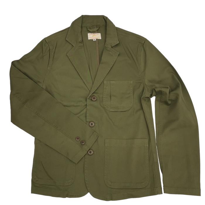 ［いとぞー］Cruciani テーラードジャケット 52 オリーブグリーン ストレッチ テーラードジャケット（ジャケット）｜STRASBURGO OUTLET