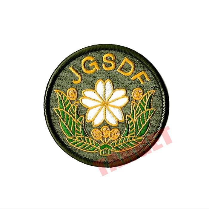 ワッペン 陸上自衛隊マーク OD 縫付タイプ（JGSDF 陸自マーク