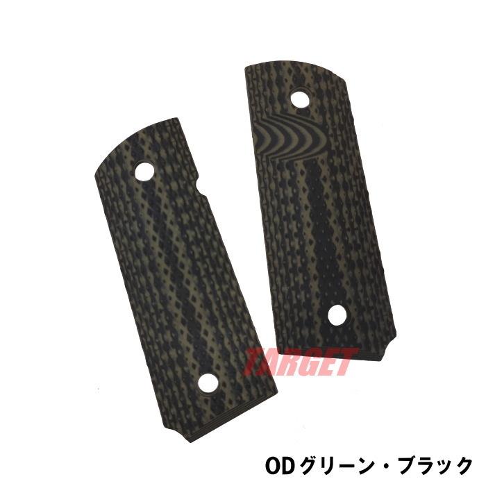 LOKGRIPS 1911コンパクト用 G10製グリップ Roughnecks 3カラー (ロック