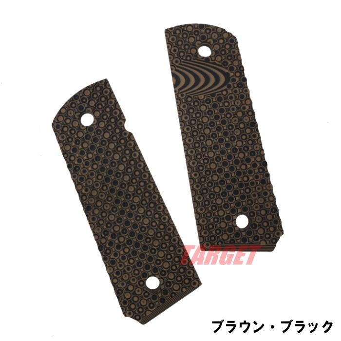 LOKGRIPS 1911フルサイズ用 G10製グリップ Bogies 3カラー (ロック