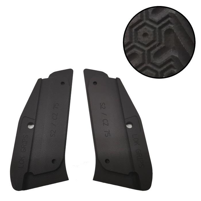 LOKGRIPS CZ75用 G10製グリップ 薄型 THIN Matrix 3カラー (ロック