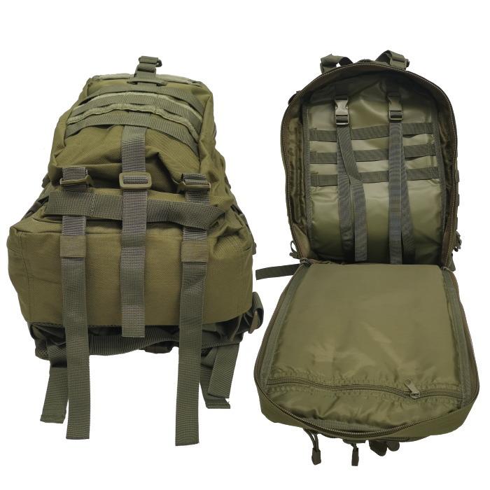 ミリタリーUS大容量リュック（希少品）大切な物を包み込んで搬送出来る MILITARY 新品 多機能 B-88 アサルト バックパック LARGE