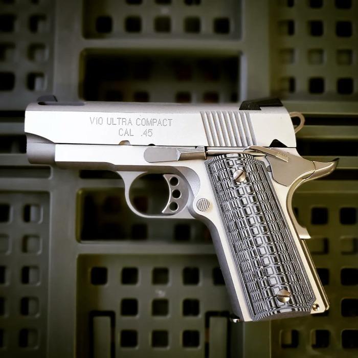 パックマイヤー 1911コンパクト/オフィサーズ用 G10製グリップ