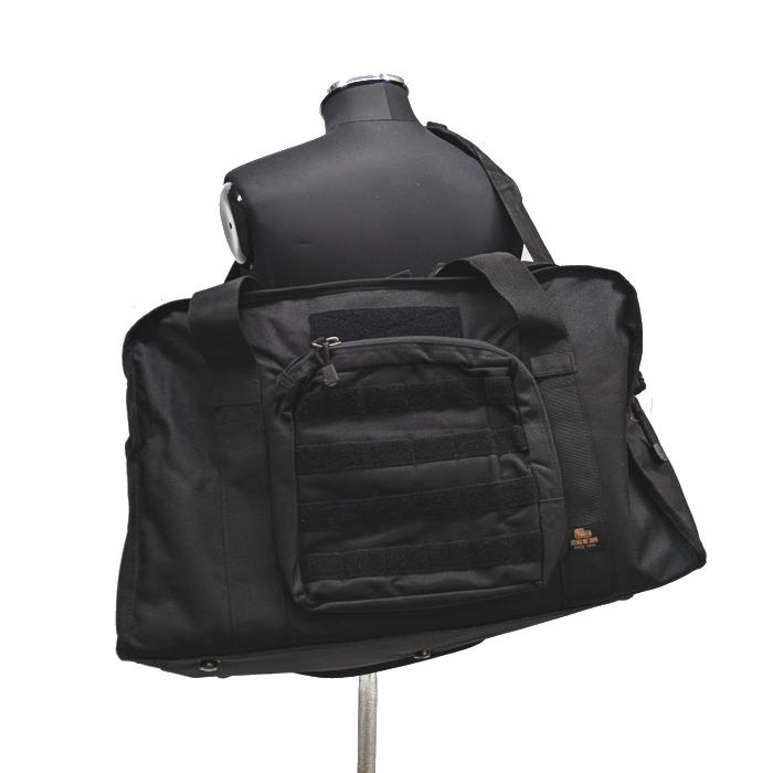 ☆ボストンバッグ ブラック 2Lサイズ 約41L （ストームクロス 自衛隊