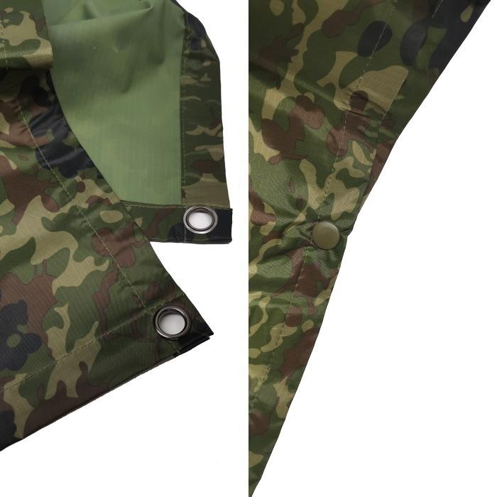 ☆ PX品 陸上自衛隊 迷彩 ポンチョ リップストップ フリーサイズ ☆ PX品 陸上自衛隊 迷彩 ポンチョ リップストップ フリーサイズ