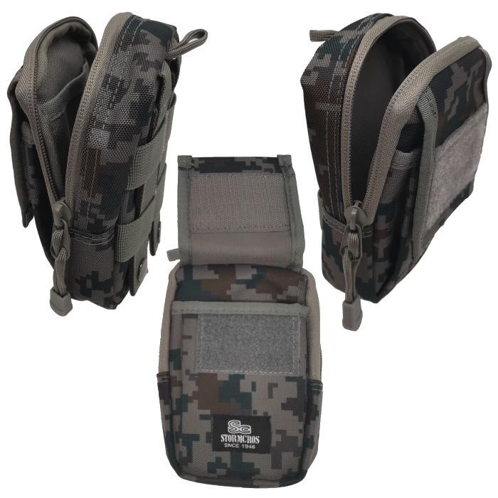 ☆PX品 航空自衛隊 デジタル迷彩 EDCポーチ MOLE対応 (小物入れ