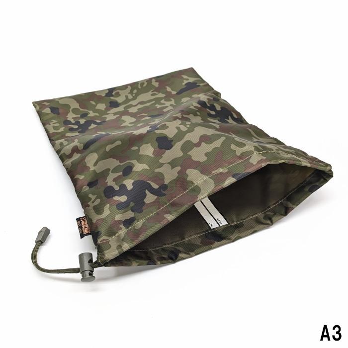 ☆PX品 陸上自衛隊 迷彩 レインバッグ A3（ストームクロス 防水バッグ