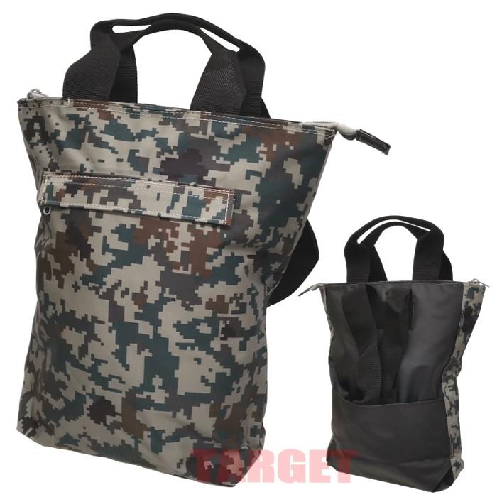 デジタル迷彩bag 自衛隊 迷彩柄 2WAY トートバッグ リュック 陸自迷彩/デジタル迷彩