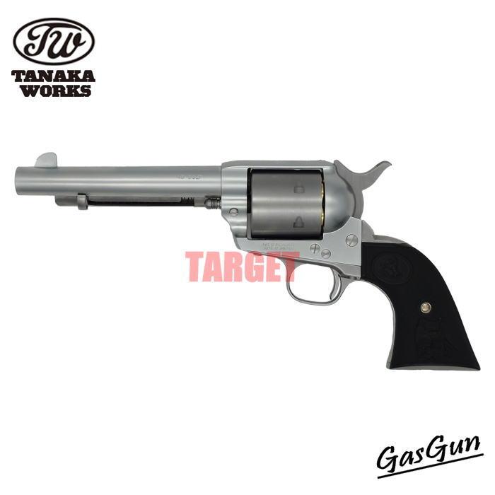 タナカ　SAA ノンデチャッタブル　ガスガン　自作ノンフルートシリンダー　中古品 ☆【お取り寄せ】タナカワークス COLT SAA ノンフルートシリンダー