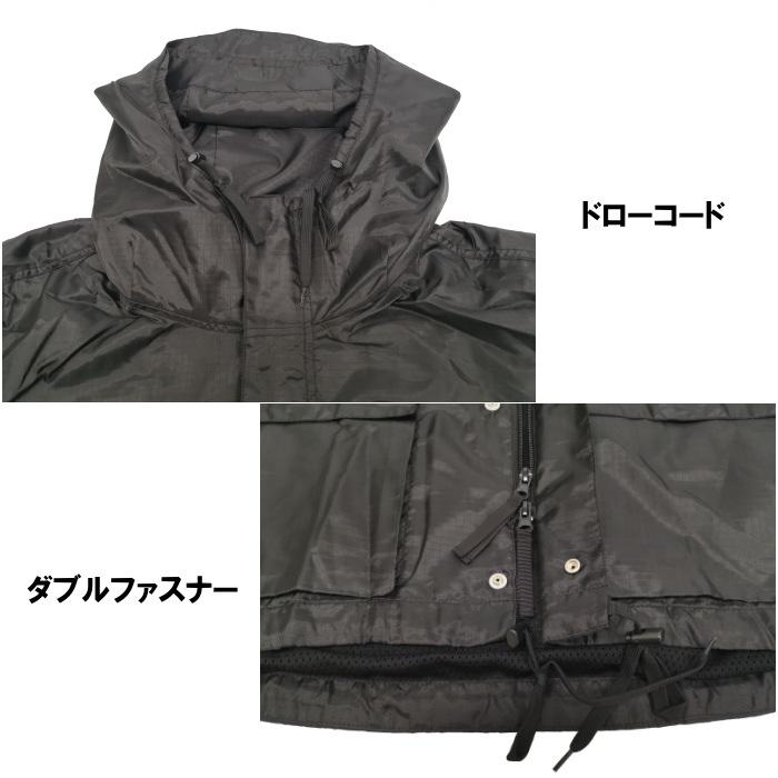 67%OFF】UNIVERD72 マウンテンパーカー リップストップ ブラック
