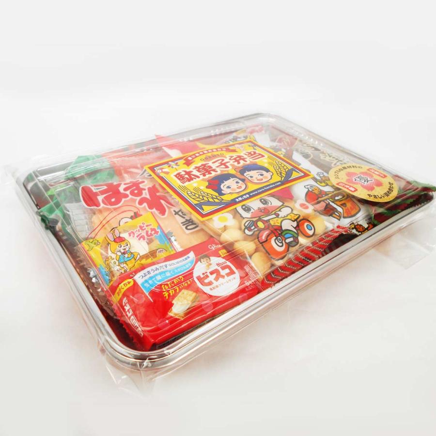 日本製 やさしい駄菓子弁当 お菓子の詰め合わせ シンプルな原材料の