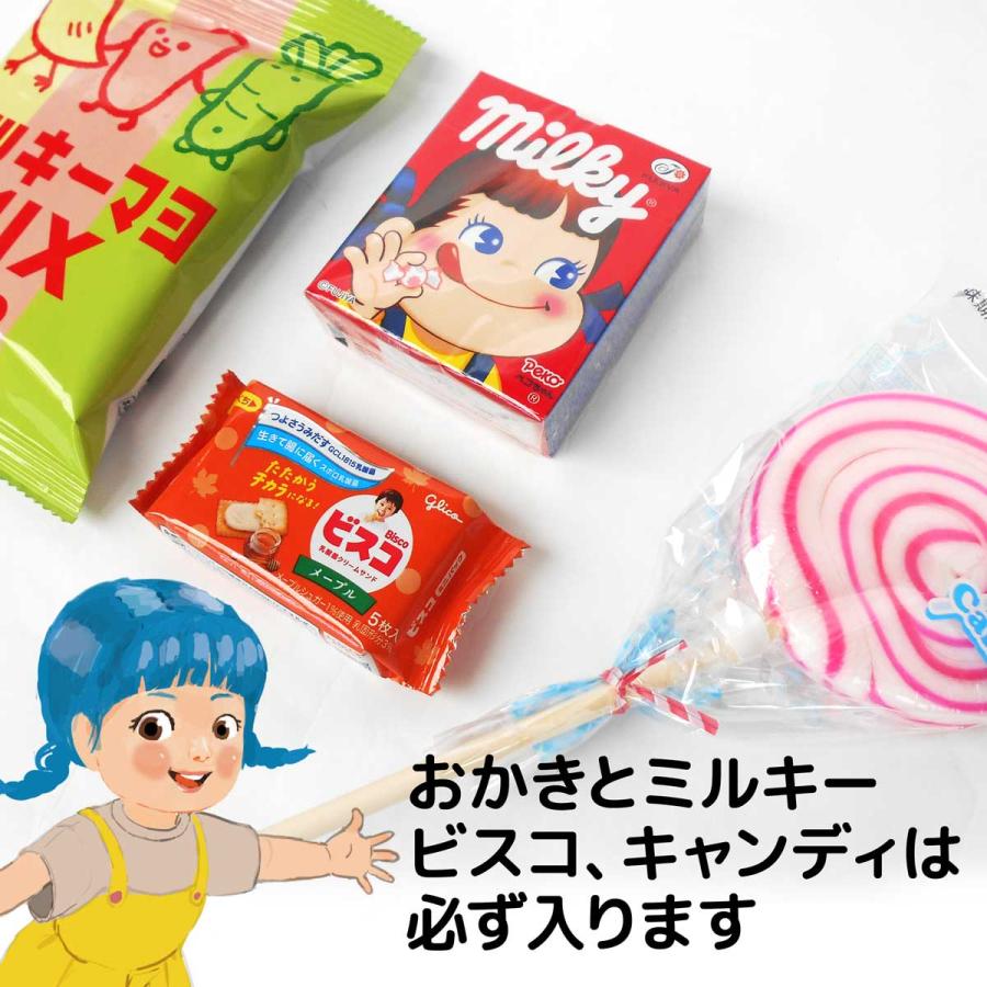 送料無料】盛り上がる みんなの駄菓子くじセット うずまきキャンディ