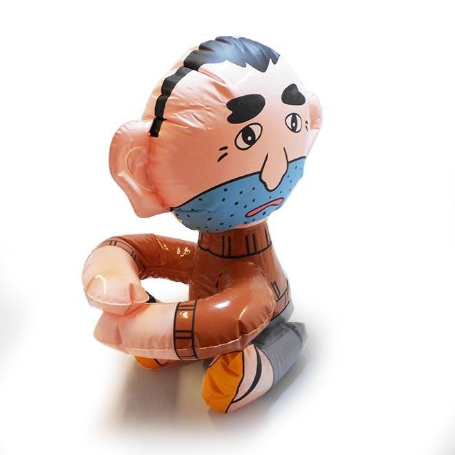へんてこなおじさんダッコちゃんビニル人形 : 駄菓子とおもちゃの太郎