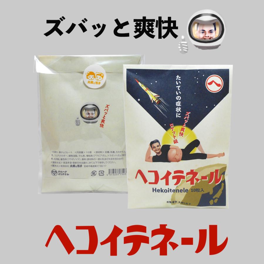 バレンタインデー おもしろ袋チョコ 「ヘコイテネール」プチギフト