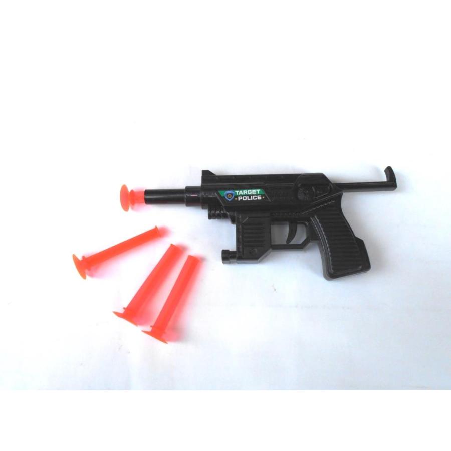 拳銃セット 球付き ・ターゲット付き 通販/おもちゃ】ターゲットダーツピストル (5個/25個）-土屋商店