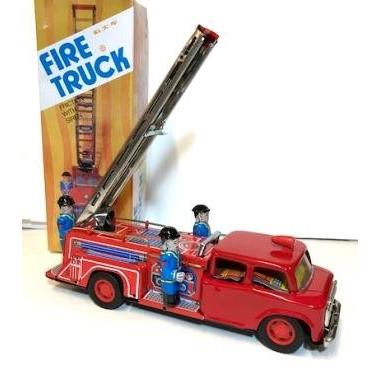 ブリキのおもちゃ】ブリキの消防車 はしご車 : 駄菓子とおもちゃの太郎  