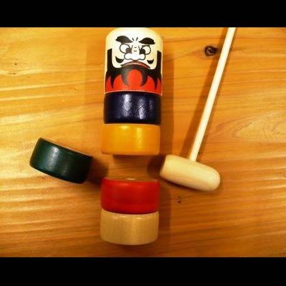 だるま落とし小サイズ【卸】6個入り : 駄菓子とおもちゃの太郎と花子