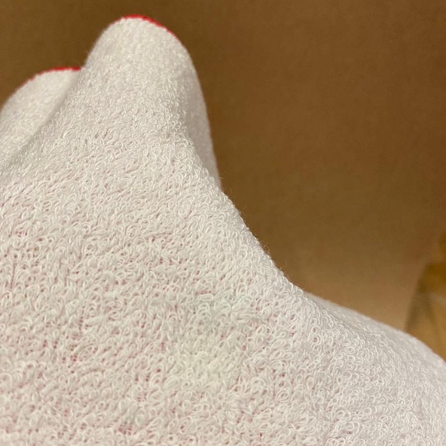 竹久夢二］ガーゼタオルハンカチすずらん赤 レトロ 大正ロマン 母の日