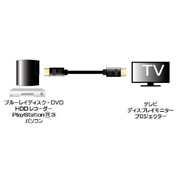 HDMIケーブル Aタイプ 10M Ver.1.4 イーサネットHIGH SPEED ブラック CBHM14-100ABK 送料無料 TARO'S｜tarosdirect｜02
