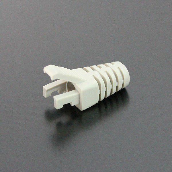 LANケーブル用 RJ45プラグブーツ スリム ライトグレー 1000個入CBS6-LG-1000P TARO'S