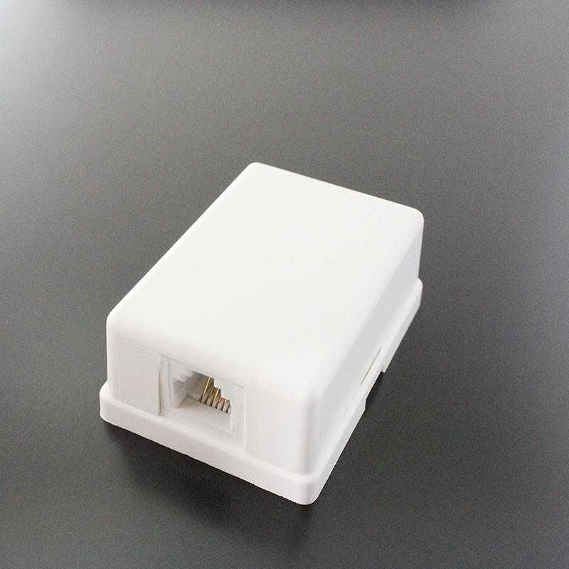 〜リミチャ〜11点セット TARO'S モジュラー 電話/テレホン ローゼット 露出 6極6芯 RJ11