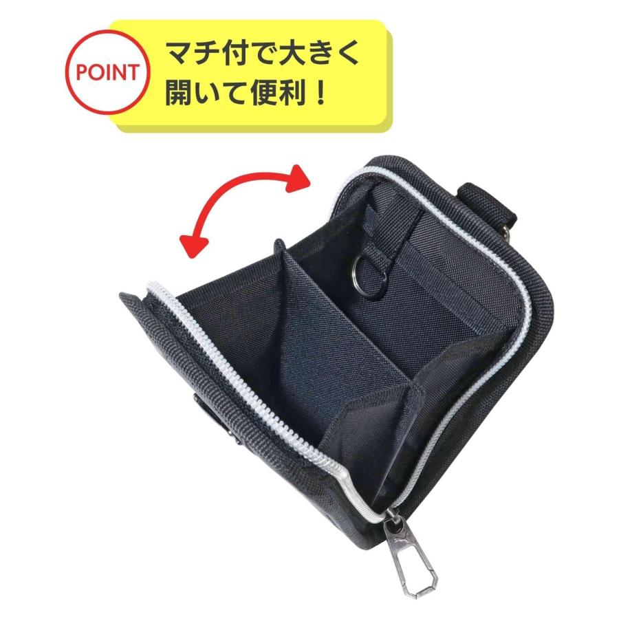クツワ（KUTSUWA） プーマ PUMA 縦型マルチウォレット ブラック
