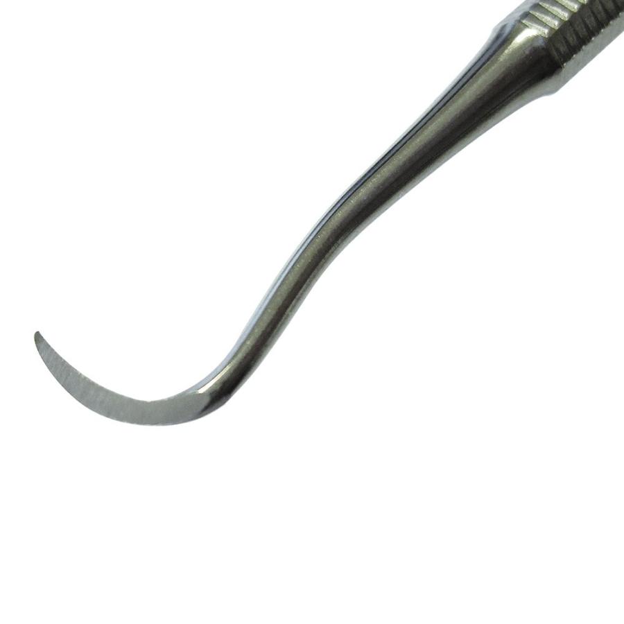 オーラルケア 歯石とり 歯の裏用 鎌首型 ステンレス デンタルケア用品