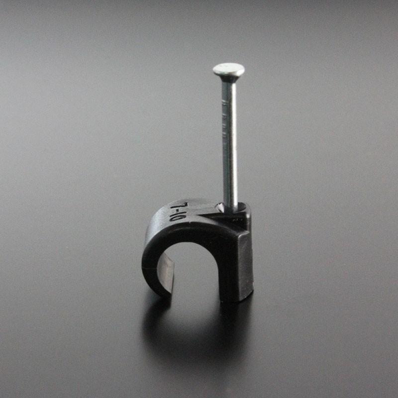 ケーブルステップル 通信線ステップル 4C用 100個入 ケーブル固定 ブラック TS-SP4CB TARO#039;S
