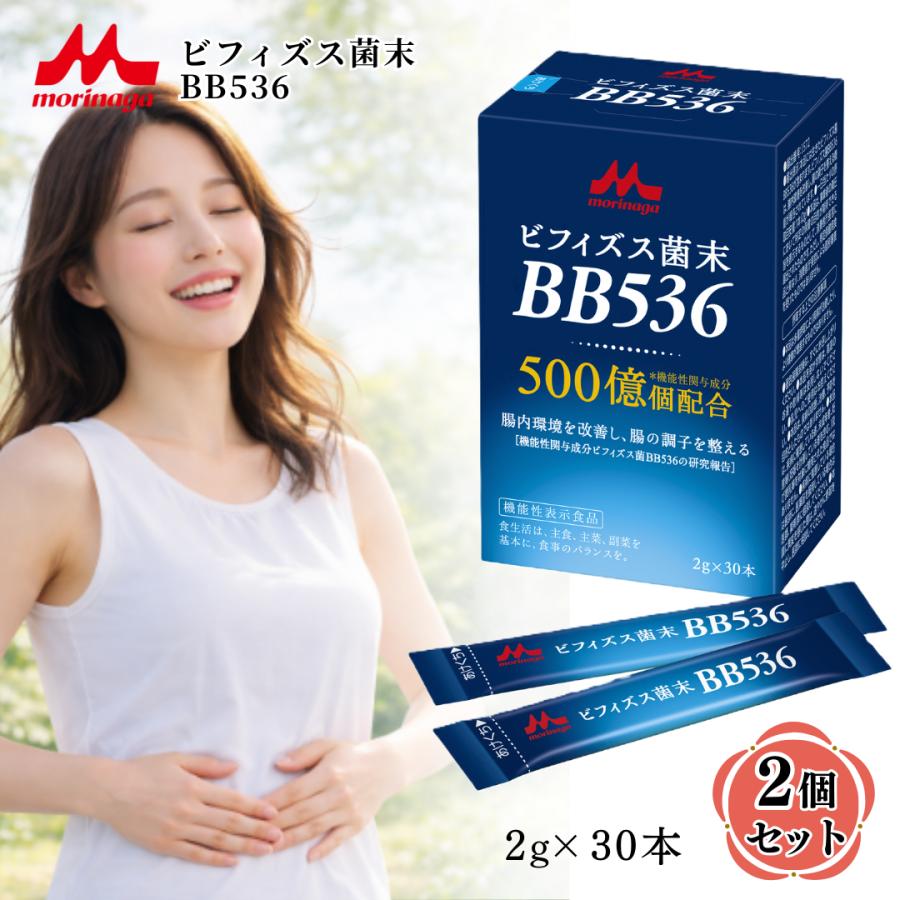 ビフィズス菌末BB536 / ビフィズス菌bb536 ビフィズス菌末bb536 森永 森永乳業 腸活 便秘 便秘解消 腸内環境を整える 2個セット（Yahoo!・TARO SHOP Yahoo!ショッピング店）