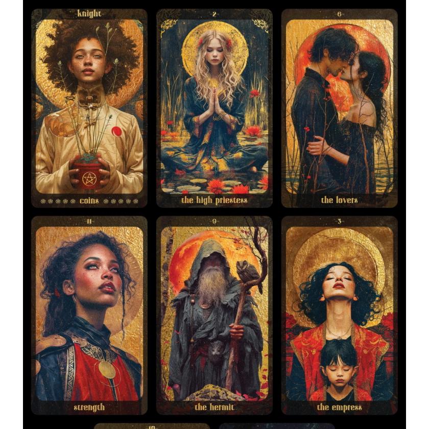 正規品・直輸入】 アンバー ムーン タロット AMBER MOON TAROT