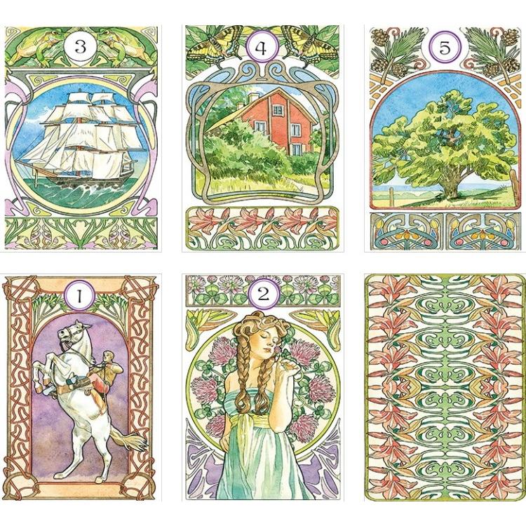 ルノルマンカード アール ヌーボー ルノルマン Art Nouveau Lenormand Art Nouveau Lenormand Mana Yahoo ショップ 通販 Yahoo ショッピング