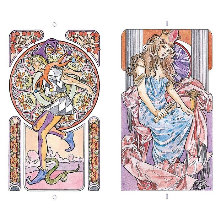 正規品・直輸入】 タロットカード ART NOUVEAU TAROT 22 CARDS アール