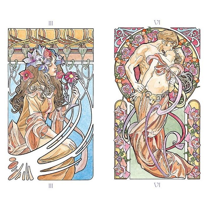 正規品・直輸入】 タロットカード ART NOUVEAU TAROT 22 CARDS アール