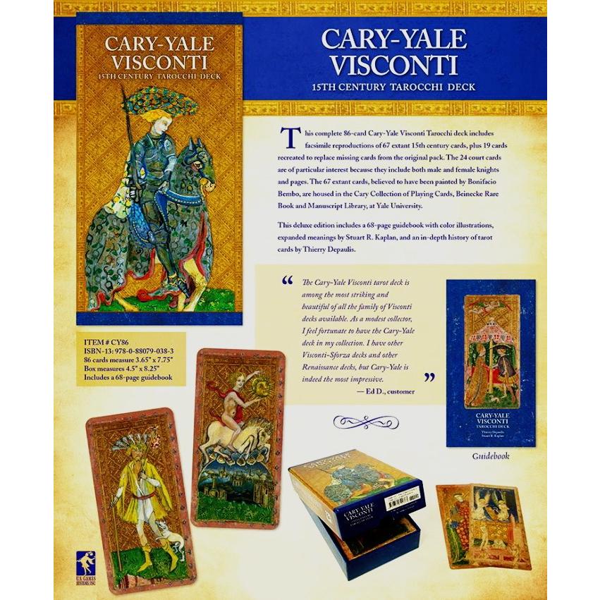 CARY-YALE VISCONTI タロットカード15世紀ヴィンテージ 【公式通販】