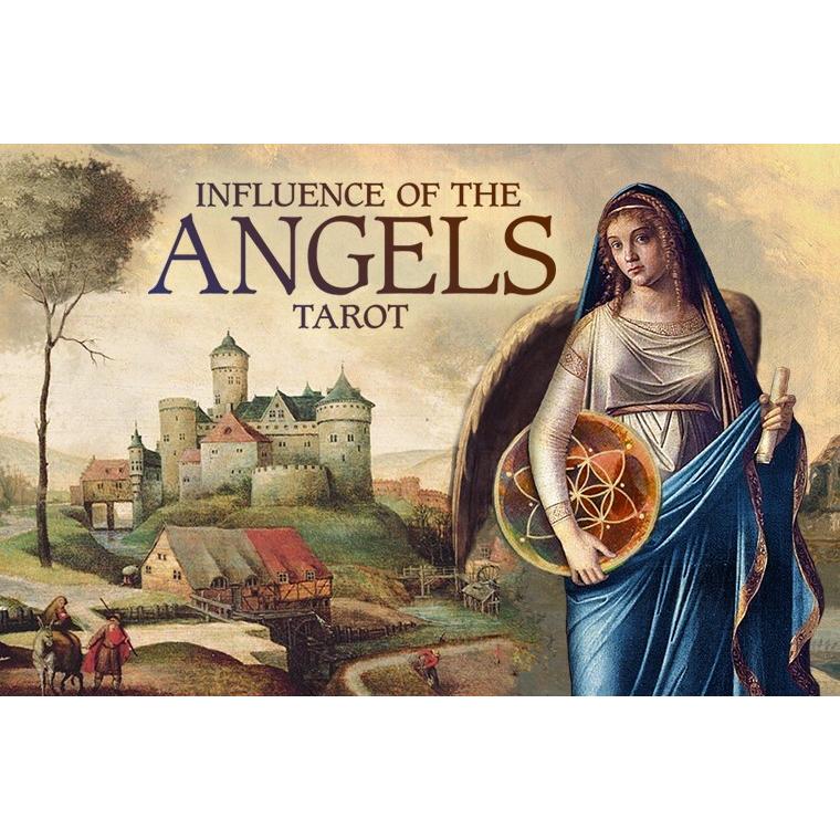 正規品・直輸入】 タロットカード インフルエンス 天使 タロット GOLD