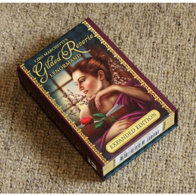 正規品・直輸入】送料無料 豪華ルノルマンカード ギルデッド