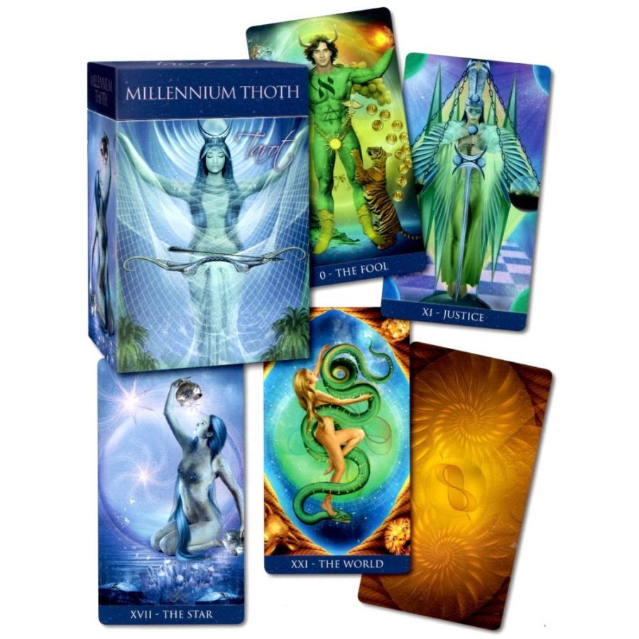 正規品・直輸入】 タロットカード ミレニアム トート タロット : Mana
