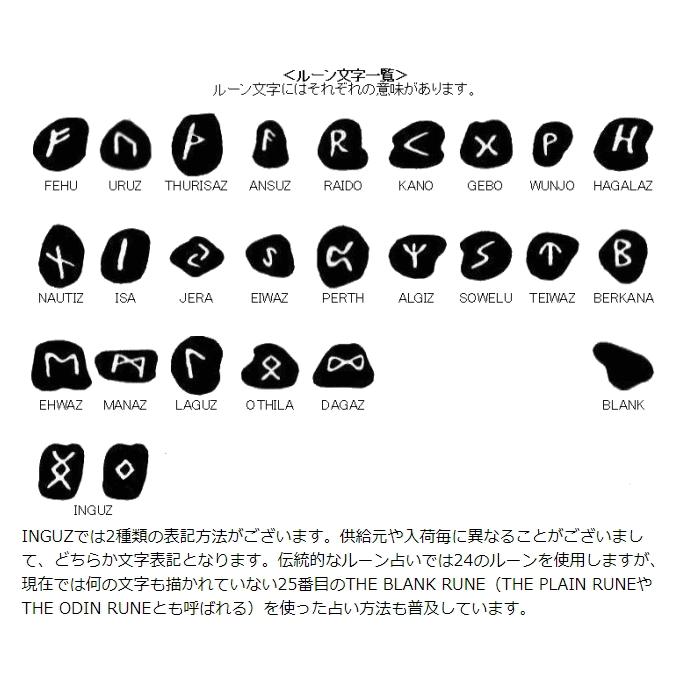 ルーンストーン ローズクォーツ 占いセット 専用ポーチと占い方