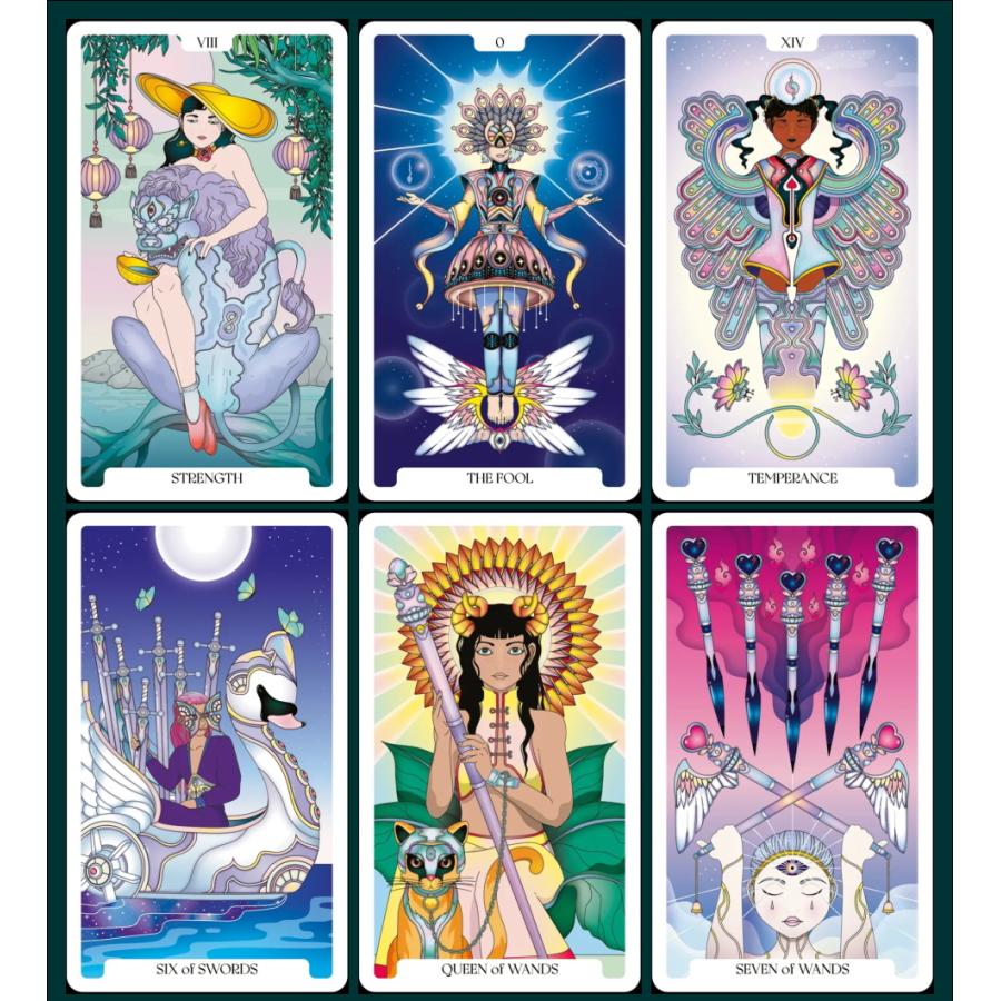 【正規品タロットカード】大人気海外美麗デッキ✨夜の女神たちのタロットカード 夜の女神たちのタロットカード 正規品タロットカード 海外美麗デッキ?夜の