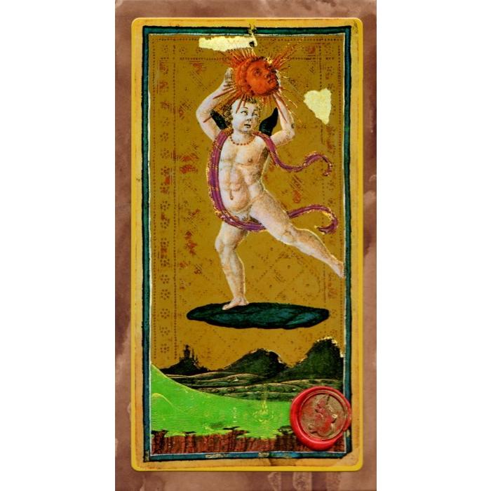 タロットVisconti Sforza ヴィスコンティスフォルツァ78枚入手困難 ヴィスコンティ・スフォルツァ タロットカード フランス製 78枚入手