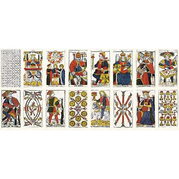 タロット・デ・マルセイユ・ピエール・マドニエ・1709 マルセイユ版　フランス タロット・デ・マルセイユ・ピエール・マドニエ・1709