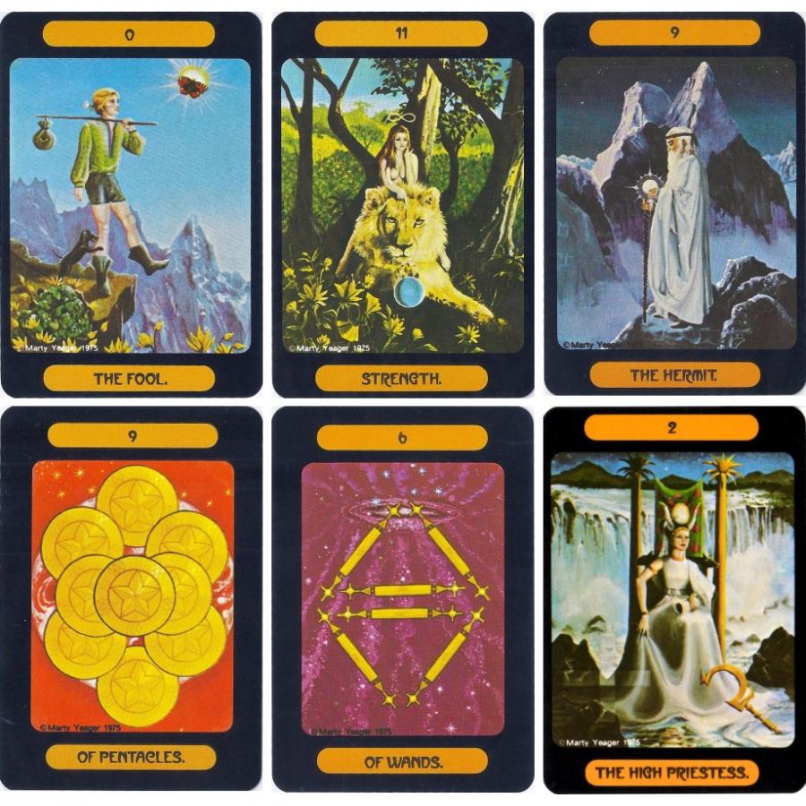 正規品・直輸入】 タロットカード THE YEAGER TAROT OF MEDITATION 