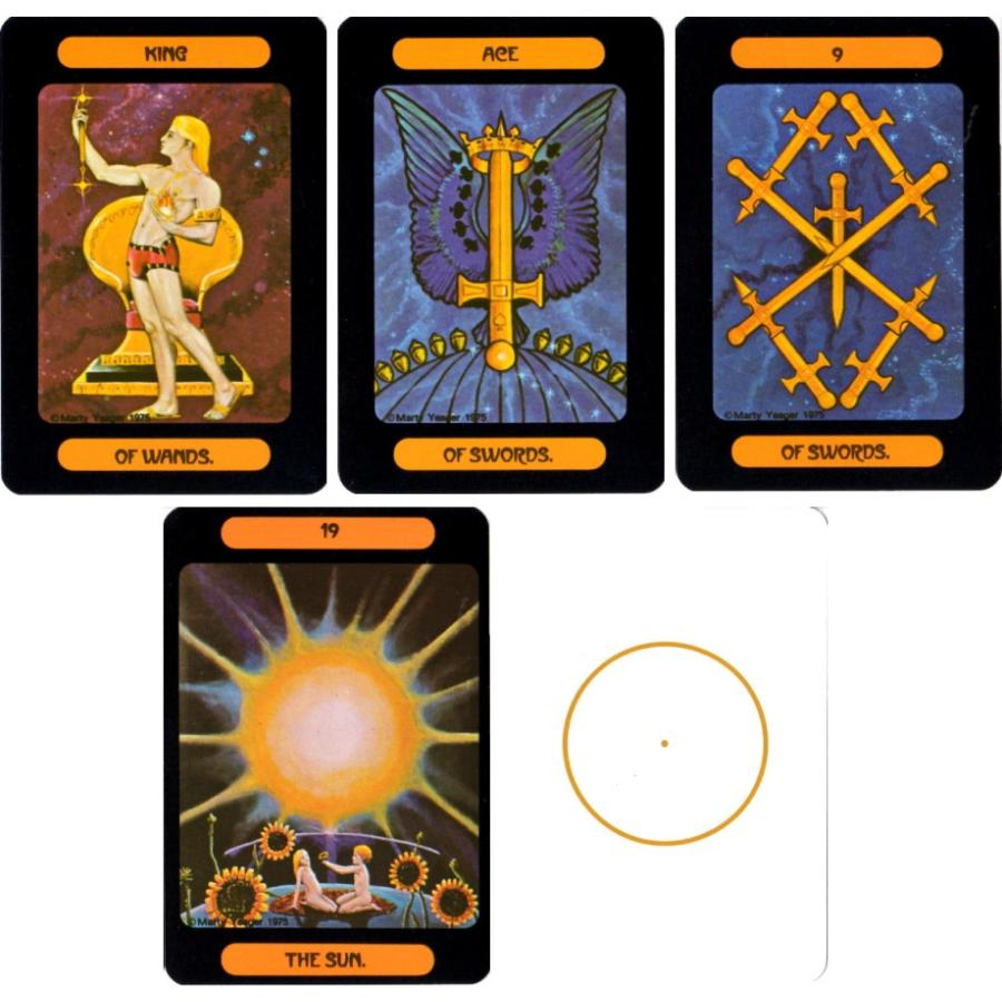 正規品・直輸入】 タロットカード THE YEAGER TAROT OF MEDITATION 