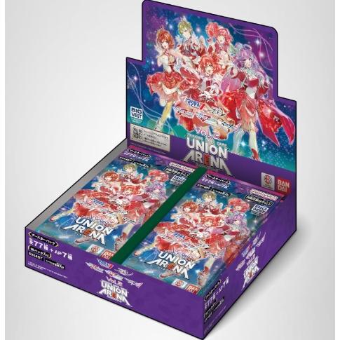 「マクロス」シリーズ Vol.2【EX14BT】 1BOX テープ付き BANDAI（バンダイ） UNION ARENA ブースターパック 「マクロス
