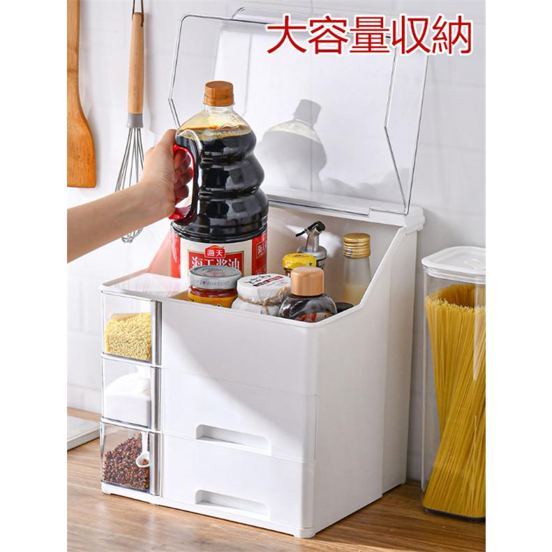多機能キッチン収納ラック 調味料収納ラック 収納ボックス 大容量 多機能収納 蓋付き シンプル インテリア yyscfsn15 スポーツ チャンピオン 通販 Yahoo ショッピング